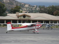 N2802A @ SZP - 1953 Cessna 180, Continental O-470-A 225 Hp, taxi to Rwy 22 - by Doug Robertson