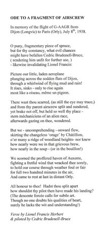 G-AAGR - Poem ex L.f. Herbert