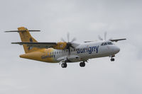 G-HUET @ EGJB - Arriving in Guernsey - by alanh
