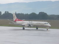 HB-IZH @ LSGG - Etihad Saab 2000 - by Christian Maurer