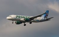 N230FR @ KPDX - Airbus A320