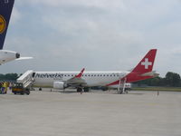 HB-JVR @ EDDM - ERJ-195 - by Christian Maurer