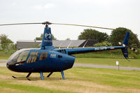PH-HCE @ EHLW - Robinson R66 Turbine parked at Leeuwarden Air Base, the Netherlands (open days 2016) - by Van Propeller