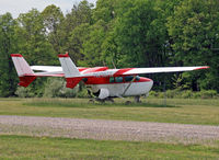 N2167X @ SMQ - This Skymaster was visiting from Delaware. - by Daniel L. Berek