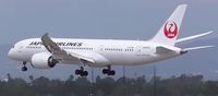JA835J @ LAX - landing @ LAX runway 24L - by Flight Experience