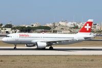 HB-JLP @ LMML - A320 HB-JLP Swiss - by Raymond Zammit