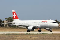 HB-JLQ @ LMML - A320 HB-JLQ Swiss - by Raymond Zammit