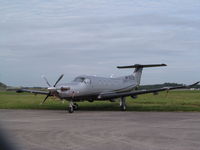 M-ALCB @ EGHH - on Pilatus apron - by magnaman