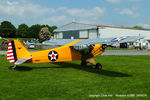 G-BSFD @ EGBS - at Shobdon - by Chris Hall