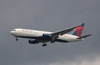 N129DL @ KPDX - Boeing 767-300 - by Mark Pasqualino