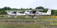 G-ZASH @ EGFH - Resident C42 aircraft G-ZASH and G-ORMW operated by Gower Flight Centre. - by Roger Winser
