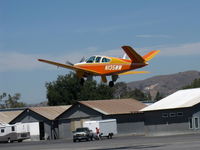 N135WW @ SZP - 1966 Beech V35 BONANZA, Continental IO-520-B 285 Hp, takeoff climb Rwy 22 - by Doug Robertson