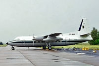 7T-WAM @ EHAM - Fokker F-27-400M Friendship [10529] (Algerian Government) Amsterdam-Schiphol~PH 30/08/1976. From a slide. - by Ray Barber