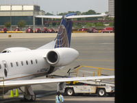 N12160 @ EWR - ERJ-145XR TAIL - by Christian Maurer