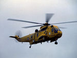 XZ598 @ EGQS - Sea King HAR.3 of 202 Squadron in action at the 1981 RAF Lossiemouth Airshow. - by Peter Nicholson