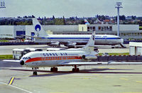 F-BVSF @ LFPO - Sud Aviation SE.210 Caravelle 6N [241] (Corse Air International) Paris-Orly~F 16/06/1982. From a slide. - by Ray Barber