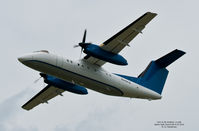 N246CB @ MTN - DHC-8-202 take off from Martin State Airport.