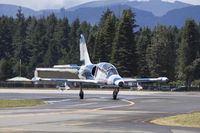 N39VC @ KOLM - L-39 taxing in after it's demo flight during the Olympic Air Show. - by Eric Olsen