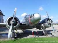 43-33316 - Beechcraft SNB-5 Expeditor - by Tavoohio