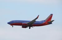 N366SW @ KIND - Boeing 737-300 - by Mark Pasqualino
