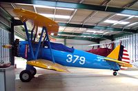 G-ILLE @ EGTW - Boeing Stearman PT-13D Kaydet [75-5028] Oaksey Park~G 21/05/2005 - by Ray Barber