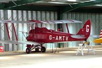 G-AMTV @ EGTW - G-AMTV   De Havilland DH.82A Tiger Moth [3058] Oaksey Park~G 21/05/2005. On rebuild. - by Ray Barber