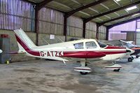 G-ATZK @ EGTW - Piper PA-28-180 Cherokee C [28-3128] Oaksey Park~G 21/05/2005 - by Ray Barber