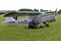 G-AJIS @ EGDV - Auster J/1N Alpha [2336] Hullavington~G 21/05/2005 - by Ray Barber