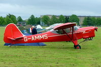 G-AMMS @ EGDV - Auster J/5K Aiglet Trainer [2745] Hullavington~G 21/05/2005 - by Ray Barber