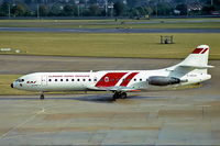 F-GDJU @ EGLL - Sud Aviation SE.210 Caravelle 10B3 [183] (Europe Aero Service) Heathrow~G 15/09/1983. From a slide. - by Ray Barber