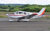 G-BNOJ @ EGFH - Visiting Warrior II. - by Roger Winser