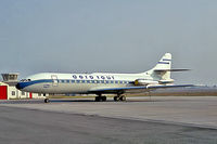 F-BVPU @ EGPE - Sud Aviation SE.210 Caravelle 6N [196] Inverness~G 19/09/1976. From a slide. - by Ray Barber