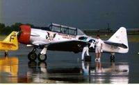 N830JD @ AFW - 1995 Freedom Flight tour stop - by Zane Adams