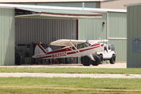 N4350Z @ KDVN - Nice wheels!