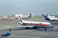 JY-ADG @ EGLL - Sud Aviation SE.210 Caravelle 10B1R [236] (Alia Royal Jordanian Airlines) Heathrow~G 17/04/1973. From a slide. - by Ray Barber