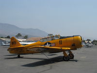 N11HP @ SZP - 1943 North American SNJ-5, P&W R-1340-AN-1 WASP 550 Hp radial, standard registration - by Doug Robertson
