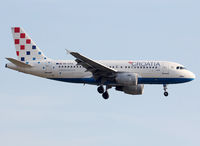 9A-CTG @ LEBL - Landing rwy 25R with additional 25th anniversary title - by Shunn311
