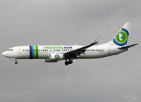 PH-HSJ @ LEBL - Landing rwy 25R - by Shunn311