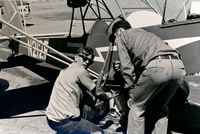 N212F @ O88 - Woody Pusher at the old Rio Vista Airport O88. 1970's - by Clayton Eddy