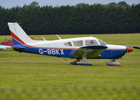 G-BBKX @ EGLM - Piper Cherokee Challenger at White Waltham. - by moxy