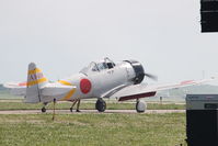 N9820C @ KDVN - At the Quad Cities Air Show - by Glenn E. Chatfield