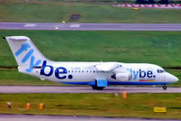 G-JEAV @ EGBB - BAe 146-200 [E2064] (Flybe) Birmingham Int'l~G 19/10/2004 - by Ray Barber