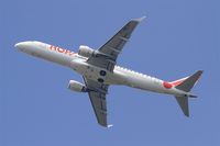 F-HBLF @ LFPG - Embraer ERJ-190-100, Take off rwy 27L, Roissy Charles De Gaulle airport (LFPG-CDG) - by Yves-Q