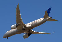 N29907 @ EGLL - Boeing 787-8 Dreamliner [34830] (United Airlines) Home~G 13/04/2014. On approach 27R.
