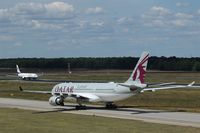 A7-ACF @ EDDT - Inbound and outbound traffic in motion...... - by Holger Zengler
