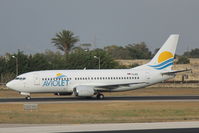 YU-ANI @ LMML - B737-300 YU-ANI Aviolet - by Raymond Zammit
