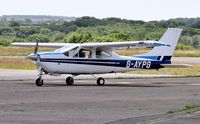 G-AYPG @ EGFH - Visiting Cardinal RG. - by Roger Winser