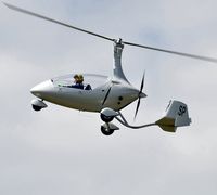 G-DISP @ EGFH - Visiting Calidus. - by Roger Winser