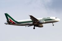 EI-DTF @ EGLL - Airbus A320-216 [3906] (Alitalia) Home~G 18/06/2015. On approach 27L. - by Ray Barber