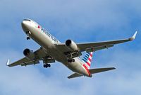 N350AN @ EGLL - N350AN   Boeing 767-323ER [33089] (American Airlines) Home~G 13/01/2015. On approach 27R new scheme and winglets applied.